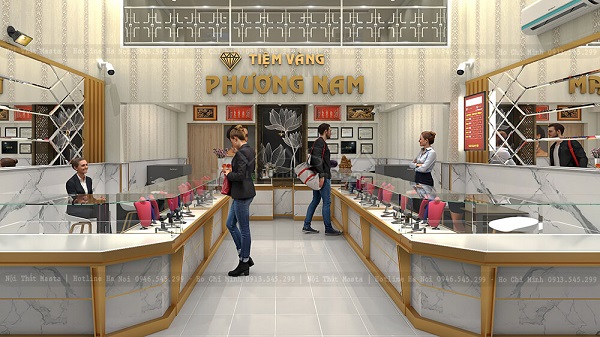 Cần lưu ý lựa chọn màu sắc, ánh sáng như thế nào cho cửa hàng trang sức để thu hút khách hàng