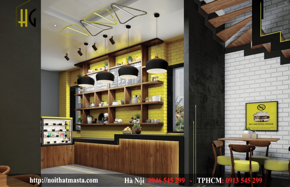 Thiết kế quán ăn nhanh - chị hạnh