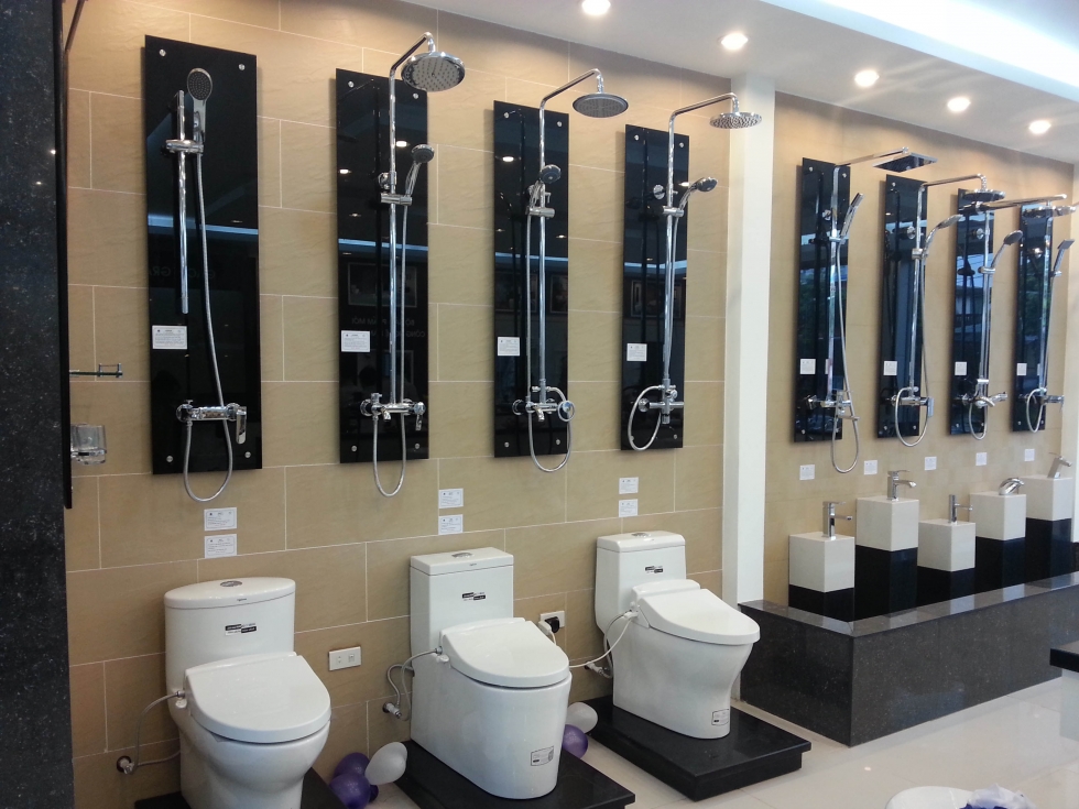 Những yếu tố cần quan tâm khi thiết kế showroom thiết bị vệ sinh