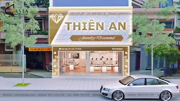 Nguyên tắc phong thủy trong thiết kế bảng hiệu tiệm vàng