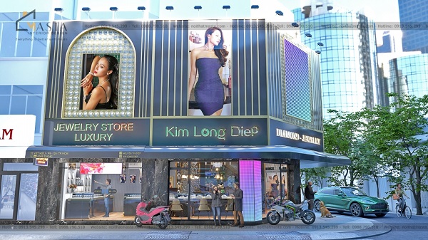 Phong thủy trong thiết kế bảng hiệu về vị trí lắp đặt