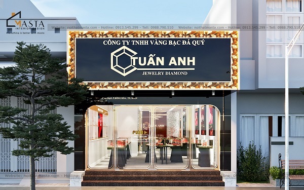 Nên lưu ý nguyên tắc màu sắc như nào cho bảng hiệu tiệm vàng