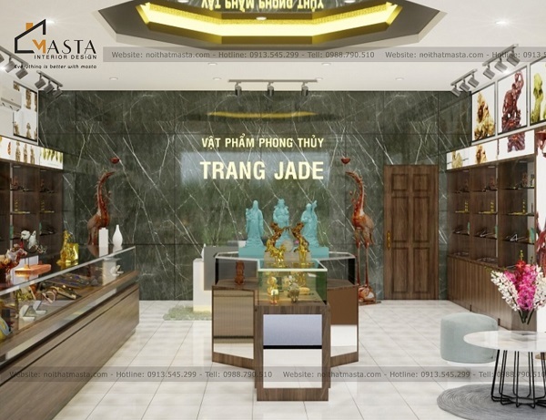 Nội Thất Masta bố trí không gian tránh sai lầm khi thiết kế cửa hàng bán đồ phong thủy