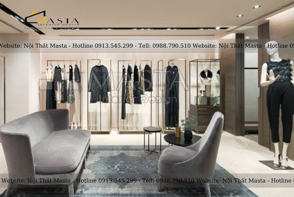 Shop quần áo luxury nên chọn nội thất chất liệu gì?