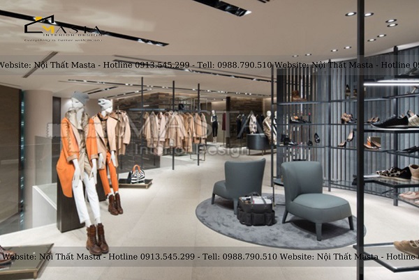 Shop quần áo thời trang nữ theo phong cách hiện đại