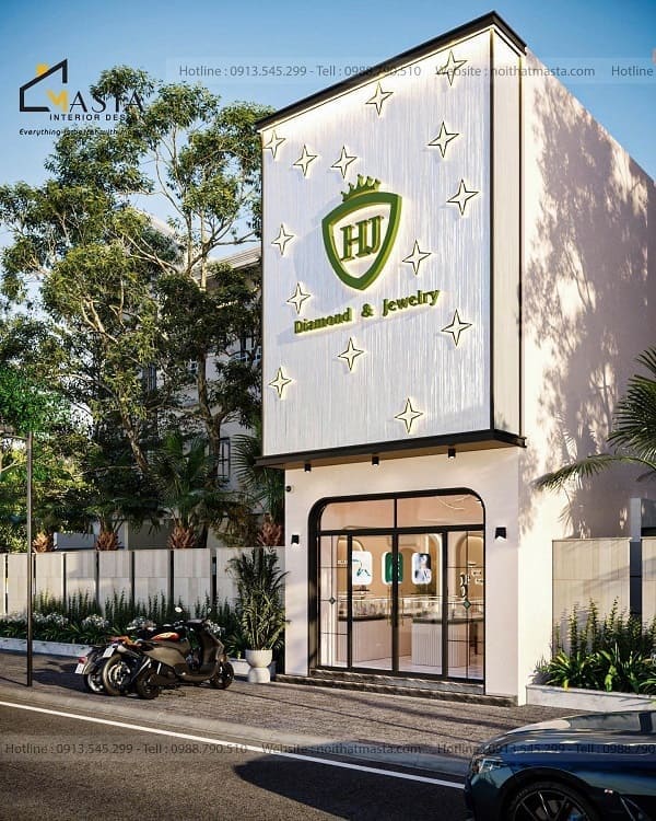 ​Định hình thương hiệu từ sự khác biệt qua thiết kế showroom trang sức