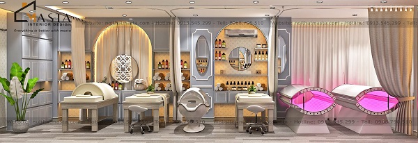 KTS sử dụng nội thất cao cấp, đảm bảo độ bền cho từng sản phẩm tại spa