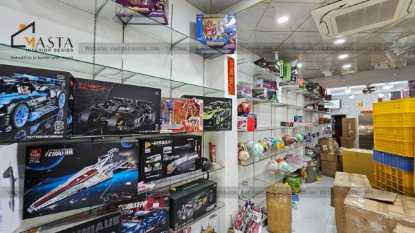 Hiện trạng trước khi thiết kế cửa hàng đồ chơi Kiến Thủy