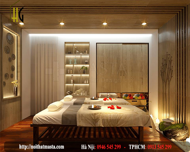 Thiết kế nội thất Spa - Chị Hằng - Hà Nội