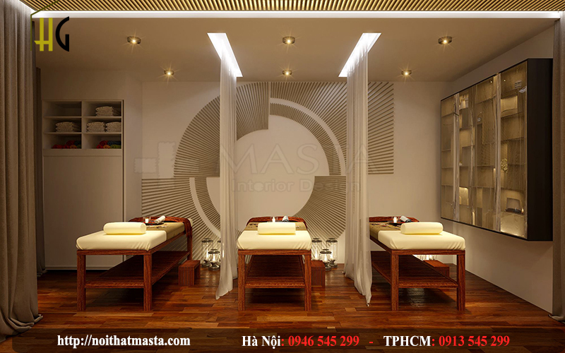 Thiết kế nội thất Spa - Chị Hằng - Hà Nội