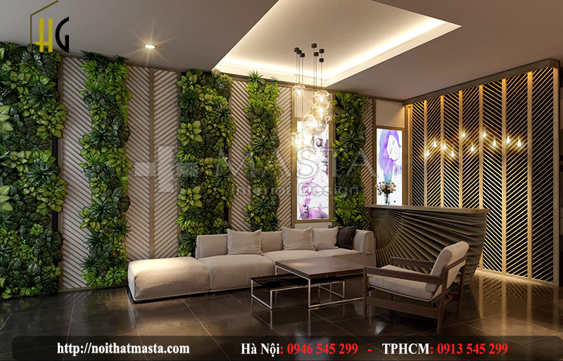 Thiết kế nội thất Spa - Chị Hằng - Hà Nội
