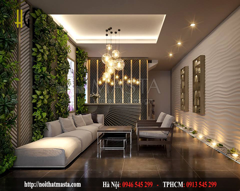 Thiết kế nội thất Spa - Chị Hằng - Hà Nội