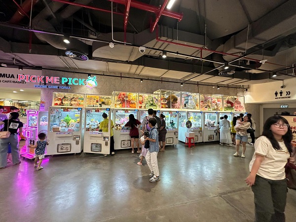 Hiện trạng trước khi thiết kế gian hàng đồ chơi Pick Me Pick, Thủ Đức