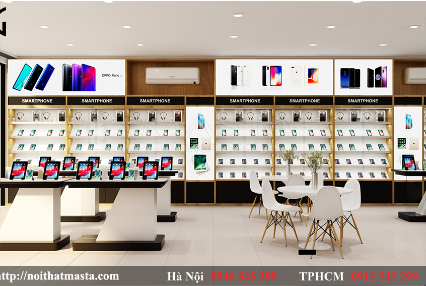 thiết kế cửa hàng điện thoại đẹp nhất 4