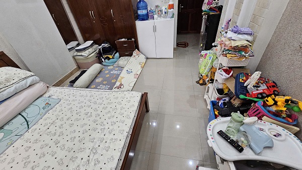 Hiện trạng trước khi thiết kế nội thất nhà ở Lê Phát, Cần Thơ