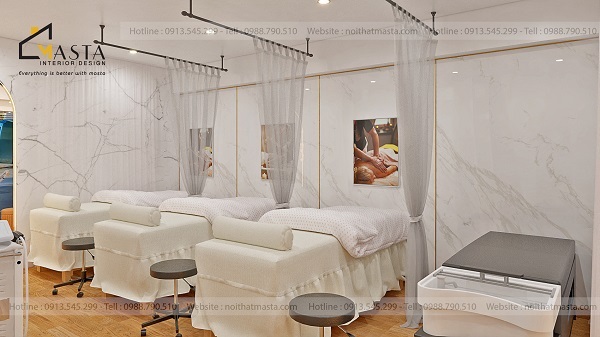 Không gian hiện đại tại Linh Beauty Spa, Cần Thơ 