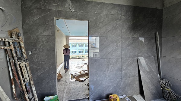 Hiện trạng trước khi thiết kế phòng live NyNy Design, phòng làm việc Bình Tân