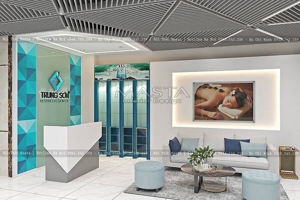 Khi thiết kế quầy lễ tân spa cần chú ý những gì?