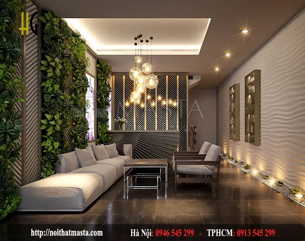 Thiết kế quầy lễ tân đảm bảo đủ công năng sử dụng cho nhân viên