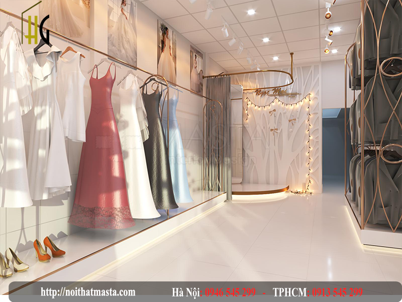 Thiết kế showroom áo cưới  3