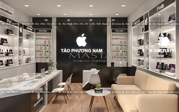 Thiết kế màu sắc đồng điệu với logo để xây dựng thương hiệu riêng biệt