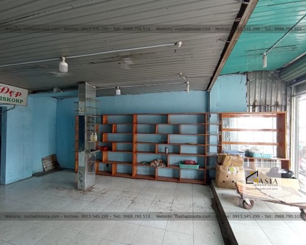 Hệ thống tủ kệ trước khi được thiết kế