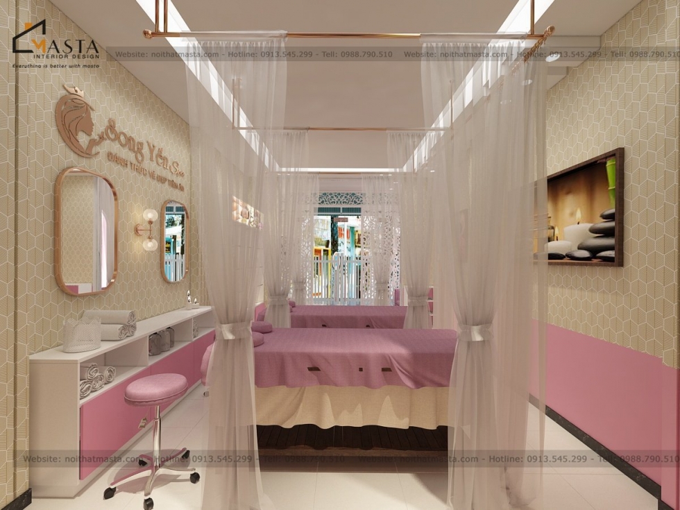 Thiết kế nội thất Spa - Bạc Liêu