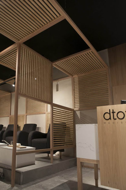 Thiết kế spa kết hợp kinh doanh làm móng phong cách RUSTIC