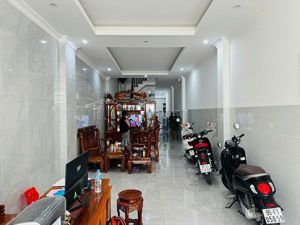 Hiện trạng trước khi thiết kế của tiệm vàng bạc Phúc Hân, Hậu Giang