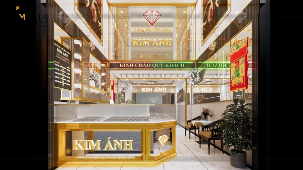 Bố trí kệ tủ chữ L để phân chia không gian làm việc
