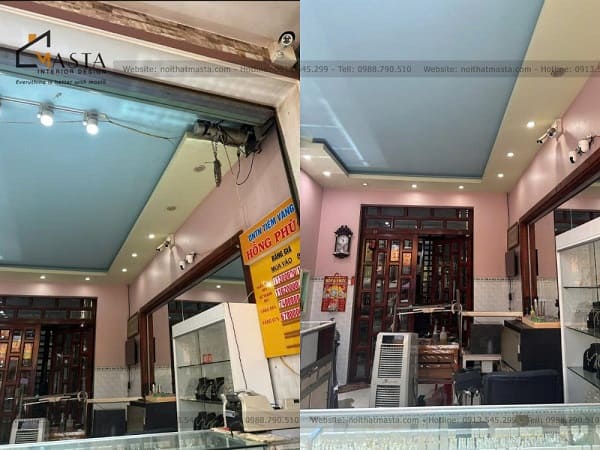 Hiện trạng trước khi thiết kế tiệm vàng Hồng Phúc, Tây Ninh