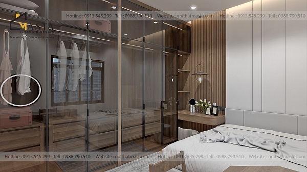Sử dụng gam màu trung tính nâu, xám mang đến không gian sinh hoạt vô cùng đẹp mắt 