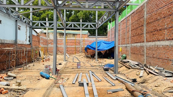 Hiện trạng trước khi thiết kế tiệm vàng Kim Khanh, Đồng Nai