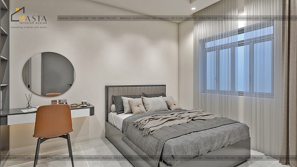Nội thất làm bằng gỗ MDF sơn 2K đảm bảo tính bền trong suốt thời gian sử dụng