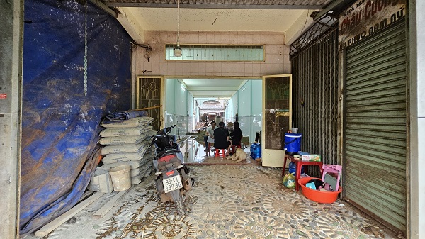Hiện trạng trước khi thiết kế tiệm vàng Kim Phượng và nhà ở Bình Phước