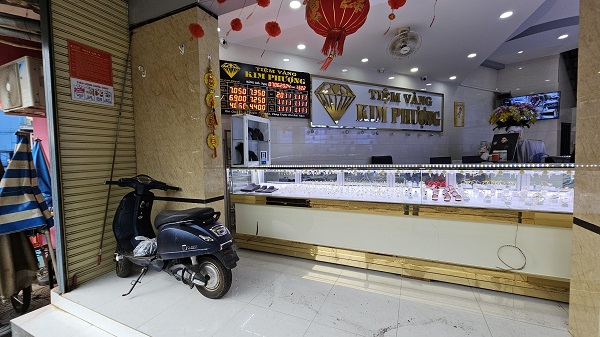 Hiện trạng trước khi thiết kế tiệm vàng Kim Phượng và nhà ở Bình Phước