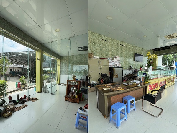 Hiện trạng trước khi thiết kế tiệm vàng KNJ Kim Ngọc, Cần Giờ
