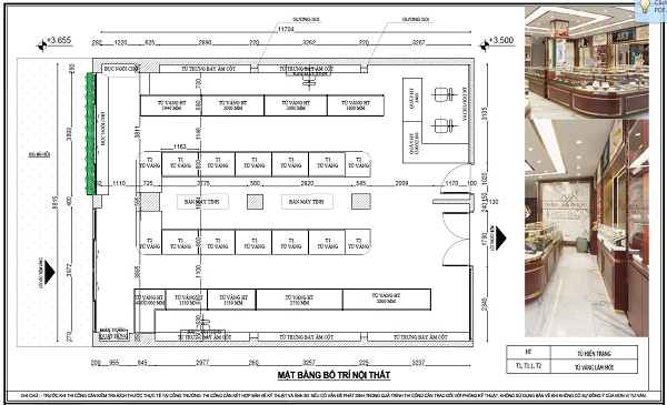 Mặt bằng bố trí dự án