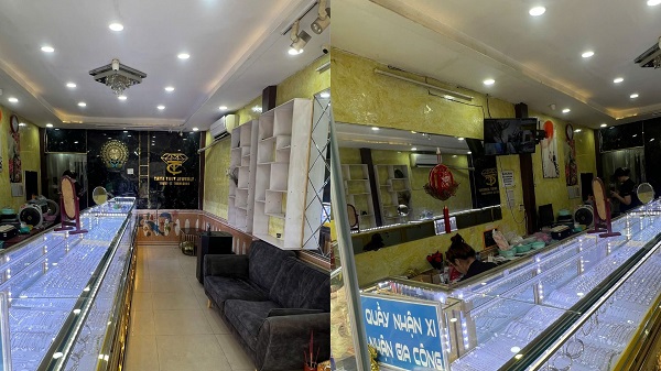 Hiện trạng trước khi thiết kế vách tiệm bạc Cảnh Thuỳ, Bình Tân
