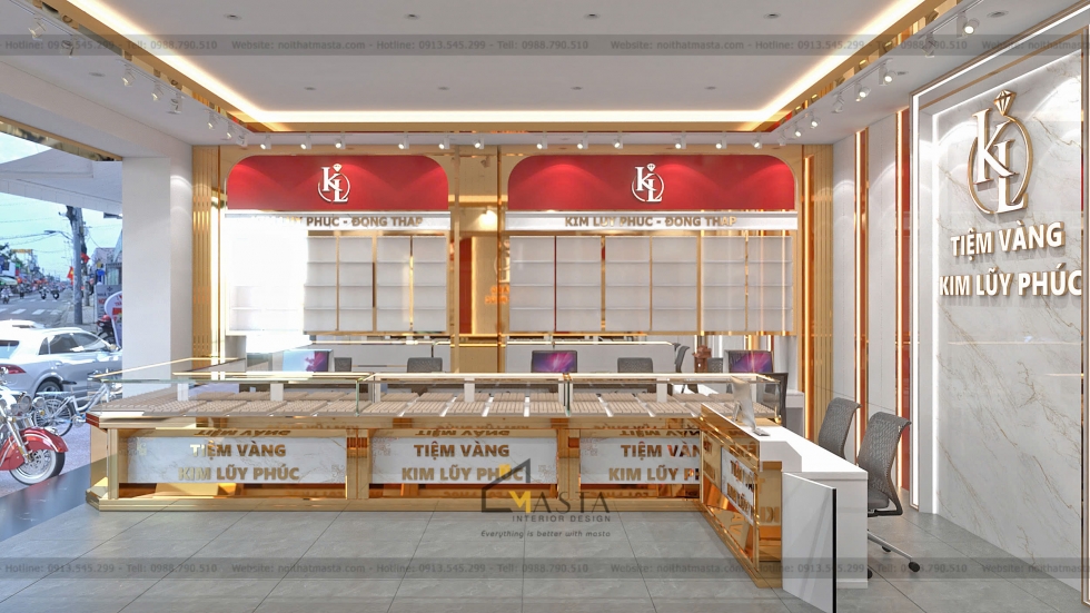 Tiệm vàng cao cấp hướng đến trải nghiệm của khách hàng nhiều hơn