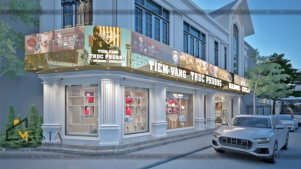Tiêu chí đánh giá shop trang sức qua mặt tiền