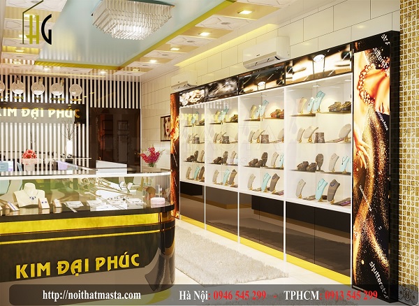 Tầm quan trọng của tủ kính trưng bày vàng bạc, trang sức