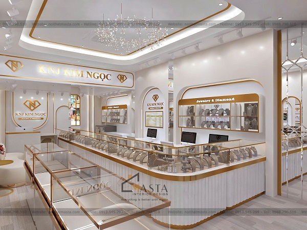 Kiểu dáng là yếu tố ảnh hưởng đến giá tủ trưng bày vàng